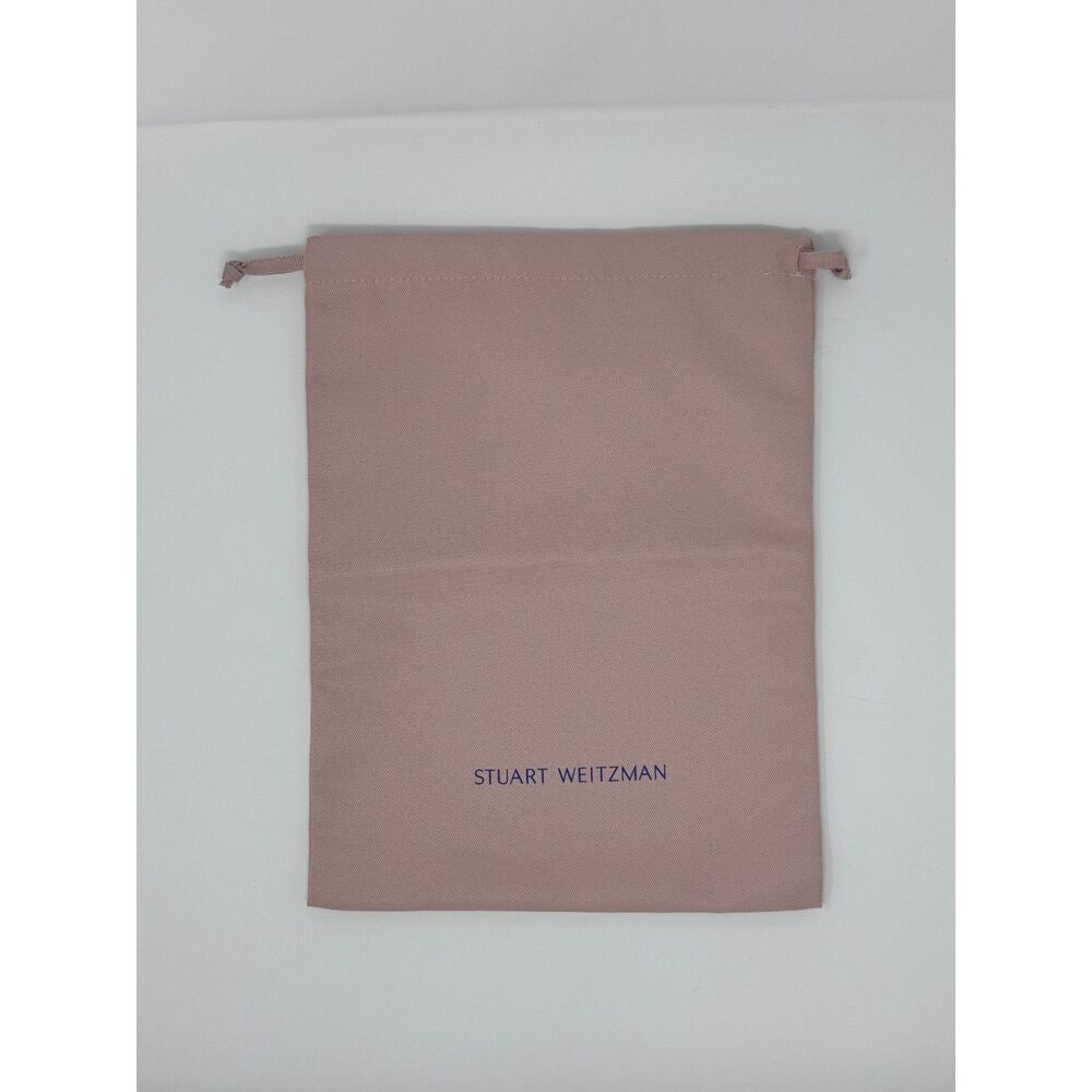 Stuart Weitzman Pink Shoe Dust Bag Purse Handbag Storage Travel 14"x10.5"